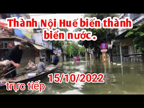 Video THÀNH NỘI HUẾ LÚC NÀY BƠI GHE GIỮA PHỐ |Trân Trân Huế... - youtube