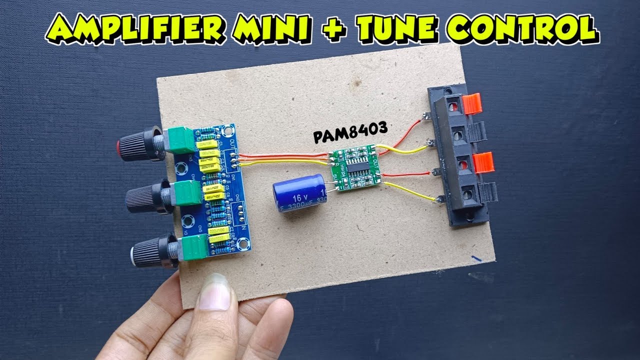 Amplifier Mini with Tune Control Pasif || Suara Horeg Super Bass ‼️