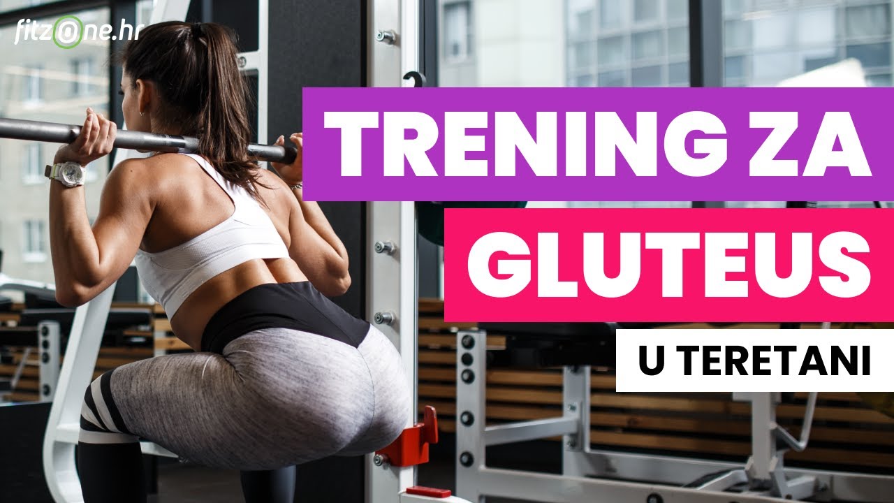 Trening za GLUTEUS u teretani!🍑