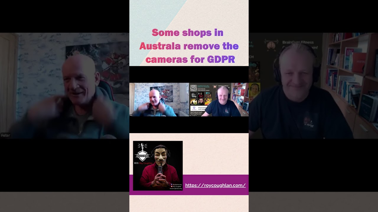 Some shops in Australia remove the cameras for GDPR