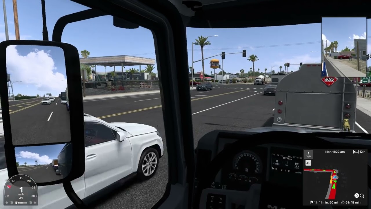 ATS picking up at Yuma driving to Indio Let's have fun it's a chill drive