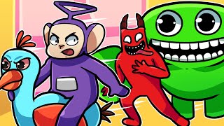 BANBAN IS COMING FOR ME! | Tinky Winky Plays: Garten Of Banban 3 Ending