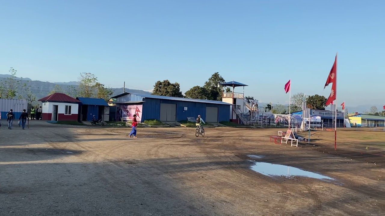 Constructing Gautam Buddha cricket stadium YouTube