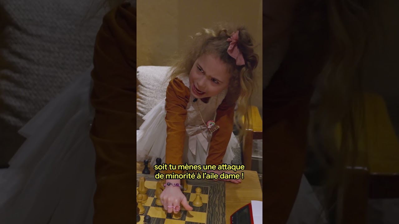 Ma coach d'échecs est trop sévère...
