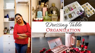 Dressing Table Organization  | Tips To Organize Makeup And Jewellery