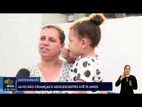 Começa campanha de multivacinação para crianças e adolescentes