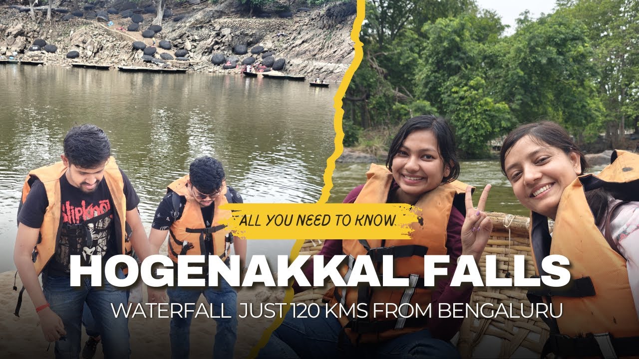 Hogenakkal Waterfalls 2025 | Bike trip | Waterfall near Bangalore | Crocodile Park