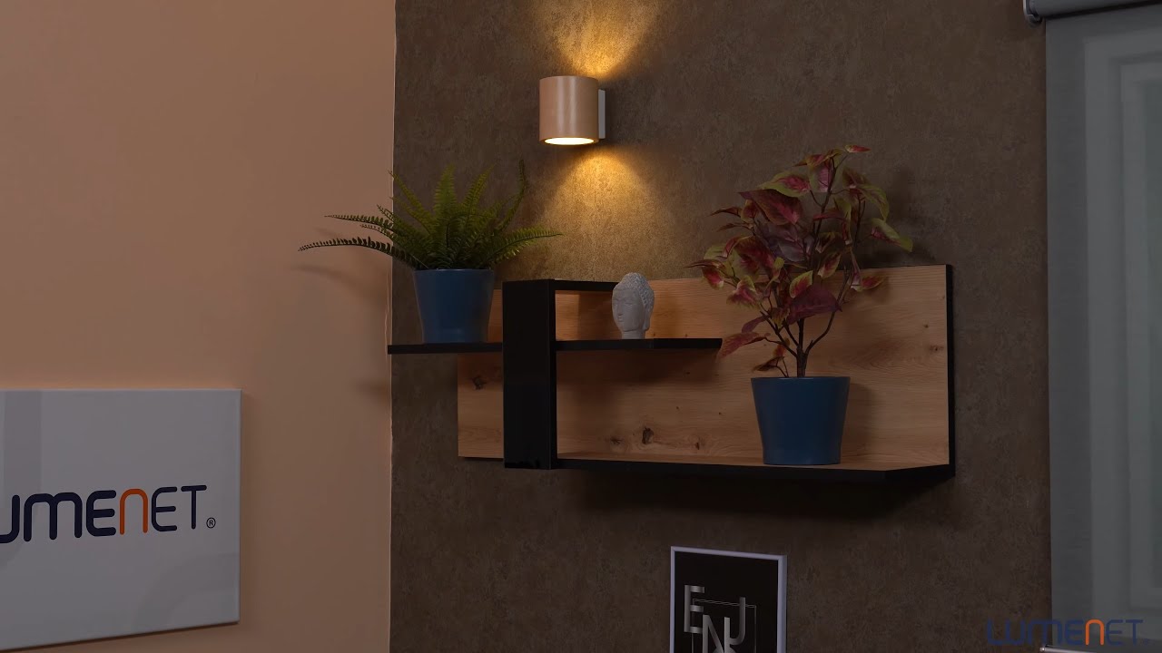 YouTube - Orbis wood, lamp, Sollux 1xG9 wall with socket