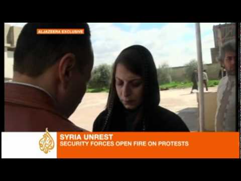 Syrian security forces are reported to be cracking down hard on anti-government protesters across the country. Witnesses say at least 20 have been killed on Friday, the day activists were calling the 'Day of Dignity'. Al Jazeera's Zeina Khodr has this exclusive report from the city of Daraa.