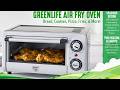 GreenLife Countertop Toaster Oven Air Fryer | GreenLife Toaster Oven Air Fryer Review