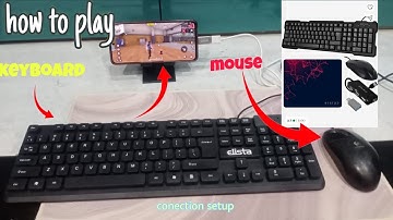Free fire 2025 mobile setup 🤠|keyboard & mouse step-by-step conection guide ||CHILL_BRO_YT||