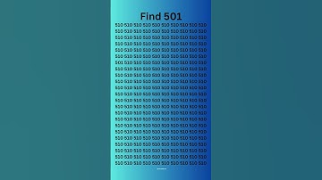 Can you find within 5 seconds | IQ TEST #maths #iqtest #braintest #challenge #canyoufindtheanswer