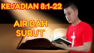 Kejadian 8:1-22 || Air Bah Surut || Audio dan Lirik Alkitab