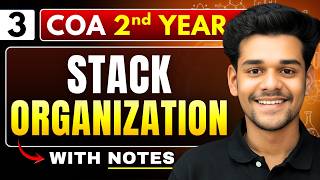 Lec 3 : Stack Organization | Computer Architecture | BTech 2nd Year