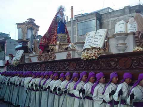 Mater Dolorosa semana santa en guatemala marchas f...