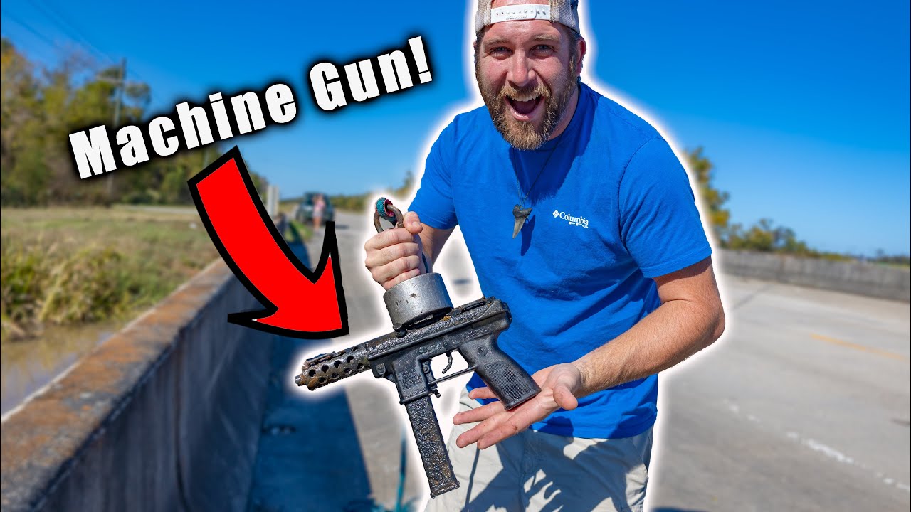 He Found A MACHINE GUN Fishing Once In A LIFETIME
