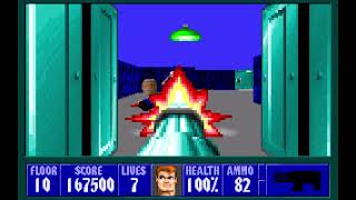 Wolfenstein 3D - I Am Death Incarnate Walkthrough - Operation: Eisenfaust (E2F10)