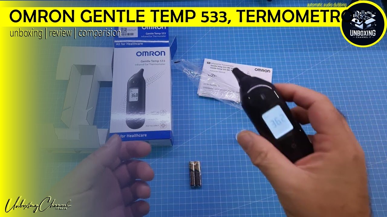 Misurazione Febbre in 1 Secondo? Prova OMRON Gentle Temp 533!
