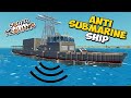 💥 ЗАПУСКАЮ МИНЫ С ПРОТИВОЛОДОЧНОГО КОРАБЛЯ 🚢 ОБЗОР ПОСТРОЕК в Scrap Mechanic 🔨 СКРАП МЕХАНИК 🔔