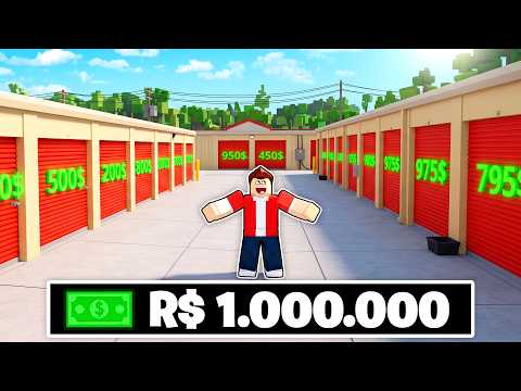 COMPREI UM STORAGE DE LEILÃO NO ROBLOX