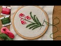 Modern And Fancy Hand Embroidery Tutorial Design ` Attractive Flower Design |