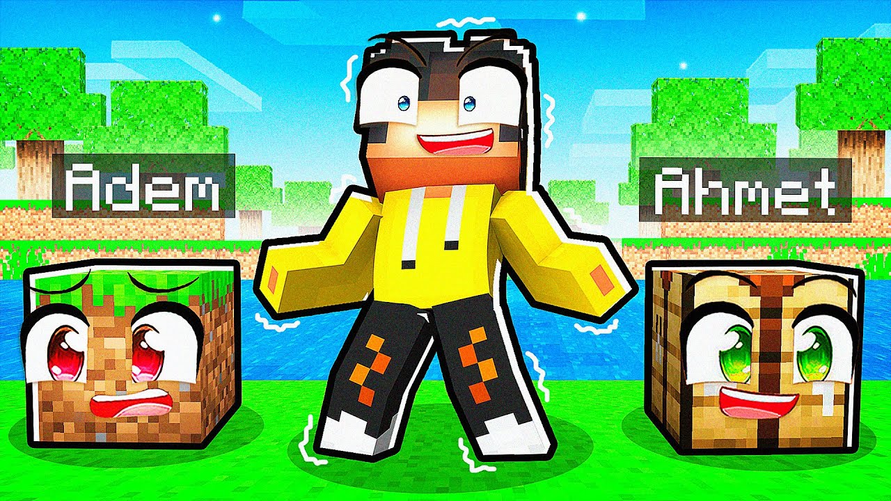 Blok Saklambacında DELİ Olarak Trolledim! 🤪 | Minecraft