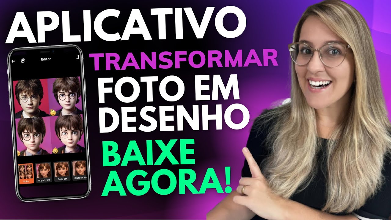 Aplicativo para transformar foto em desenho: 10 opções para baixar no  Android - Positivo do seu jeito