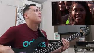 Video thumbnail of "Giveon - Like I Want You Bass cover"