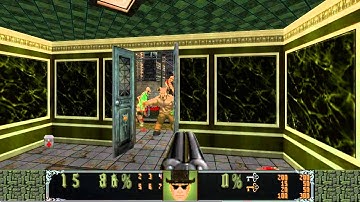 [Doom] VooDoo Guns Map01 "Dark City" UV-Max by j4rio