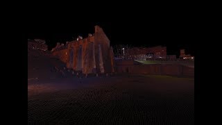 Numérisation 3D du Parc de l'Artillerie en soirée par Myriam Rodrigue