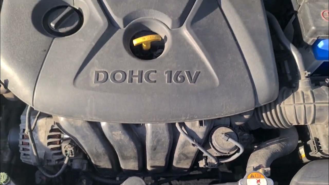 Hyundai elantra 1 8 dohc engine youtube