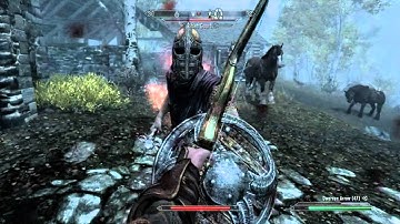 Skyrim: Arrow bashing with a bow