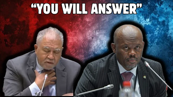 Ad Hoc Committee Evidence Leader Norman Arendse SC Grills General Shadrack Sibiya