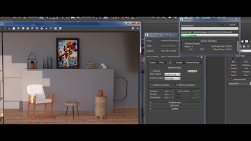 Tutorial on Modeling, Texturing & Lighting an interior in 3dsmax using Vray ( Part 9)