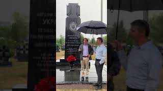 Michael Mostyn, CEO B'nai Brith Canada condemns memorial at St. Volodymyr Ukrainian Cemetery.