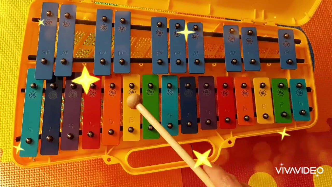 Xilofono Facile XMAS SONG 🎄 CAROL OF THE BELLS 🔔🔔🎅