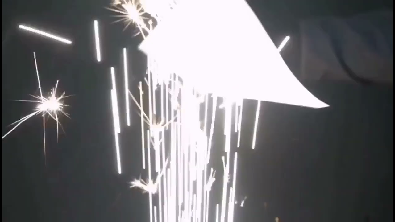 Cold Spark Fountain machine safe testing