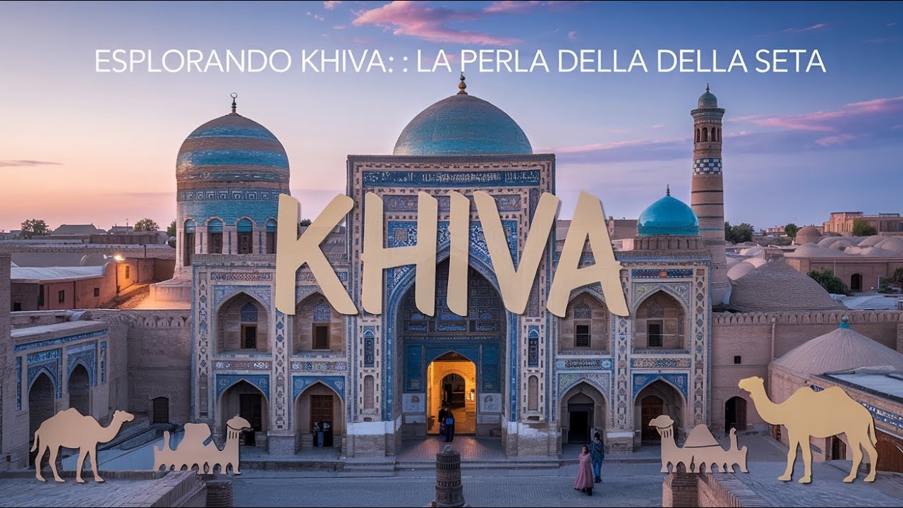 Esplorando Khiva: La Perla della Via della Seta mix di bellezza