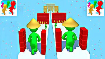 Color Run stickman 3D Gameplay Walkthrough part-13