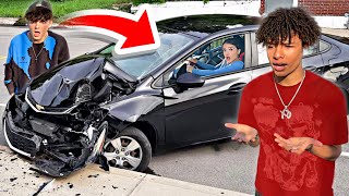 TEACHING MY GIRLFRIEND HOW TO DRIVE *Gone Wrong*