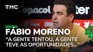 COLETIVA COM FÁBIO MORENO, auxiliar técnico do Athletico após a derrota diante do Vasco