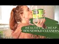 DETOX YOUR HOME &amp; SAVE MONEY WITH NON-TOXIC HOUSEHOLD CLEANERS// HOW TO CLEAN YOUR HOME NATURALLY!