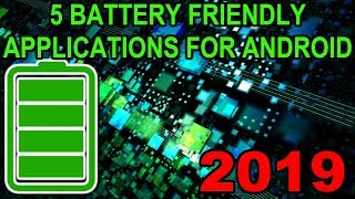 TOP 5 Alternative Applications for the Best Battery Life Performance on Android 2019 screenshot 1