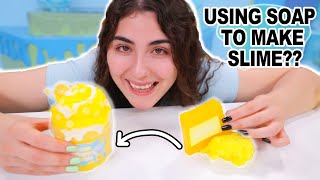 Turning Soap Into Slime!
