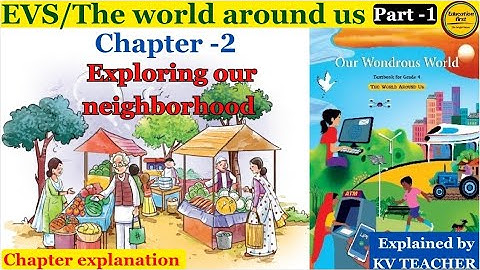 Exploring our neighborhood/ chapter 2/ class 4/EVS TWAU/ EXPLANATION WITH QUESTION ANSWER