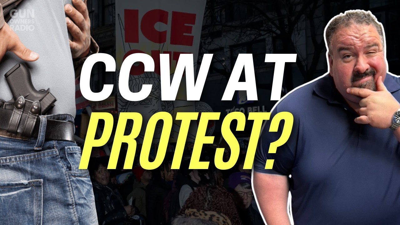 Думаете, можно нести оружие на акции протеста? Подумайте ещё раз.