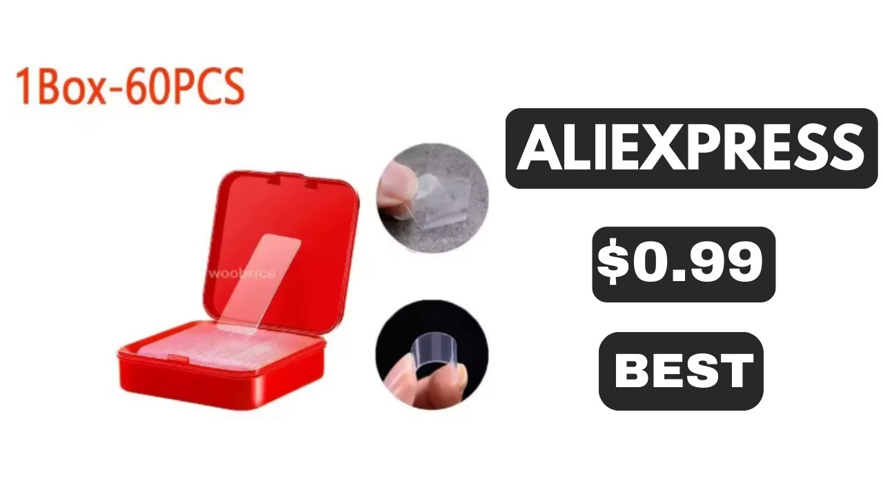 Beast Double Sided Adhesive Tape Nano Reusable Super Strong Transparent Wall Stickers WaterProof