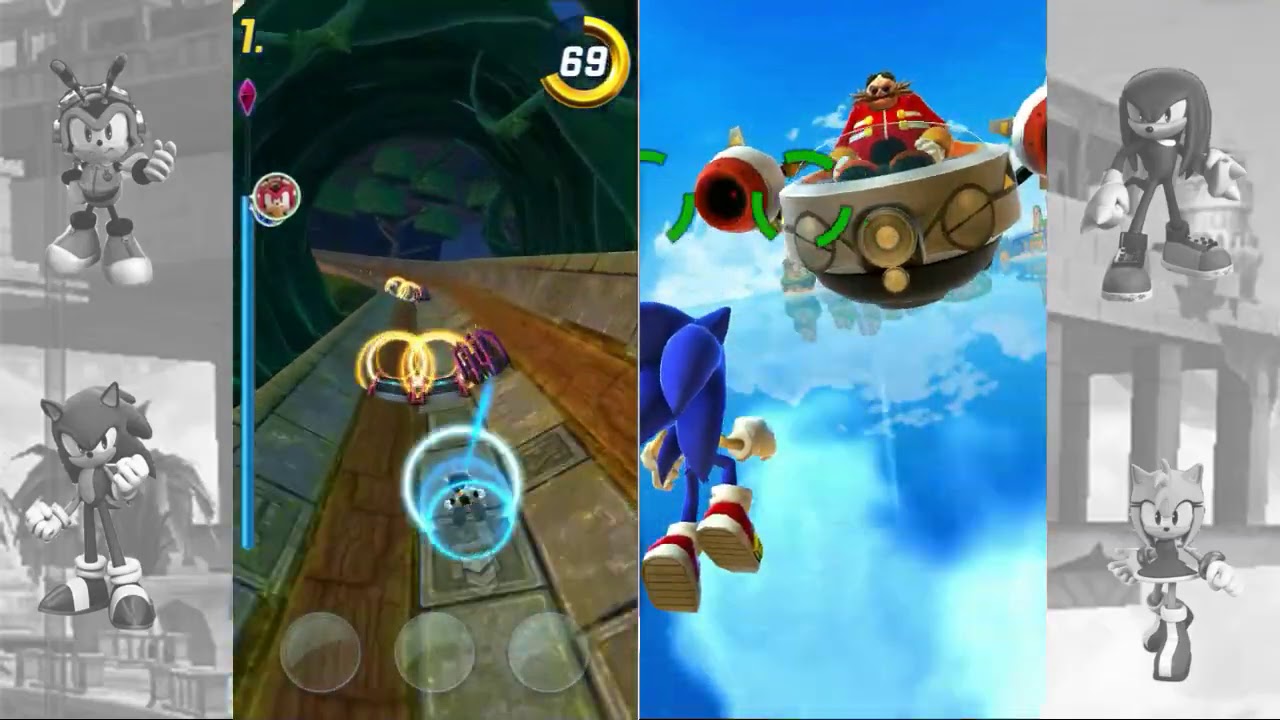 Sonic Forces vs Sonic Dash #06 Android iOS Gameplay - YouTube