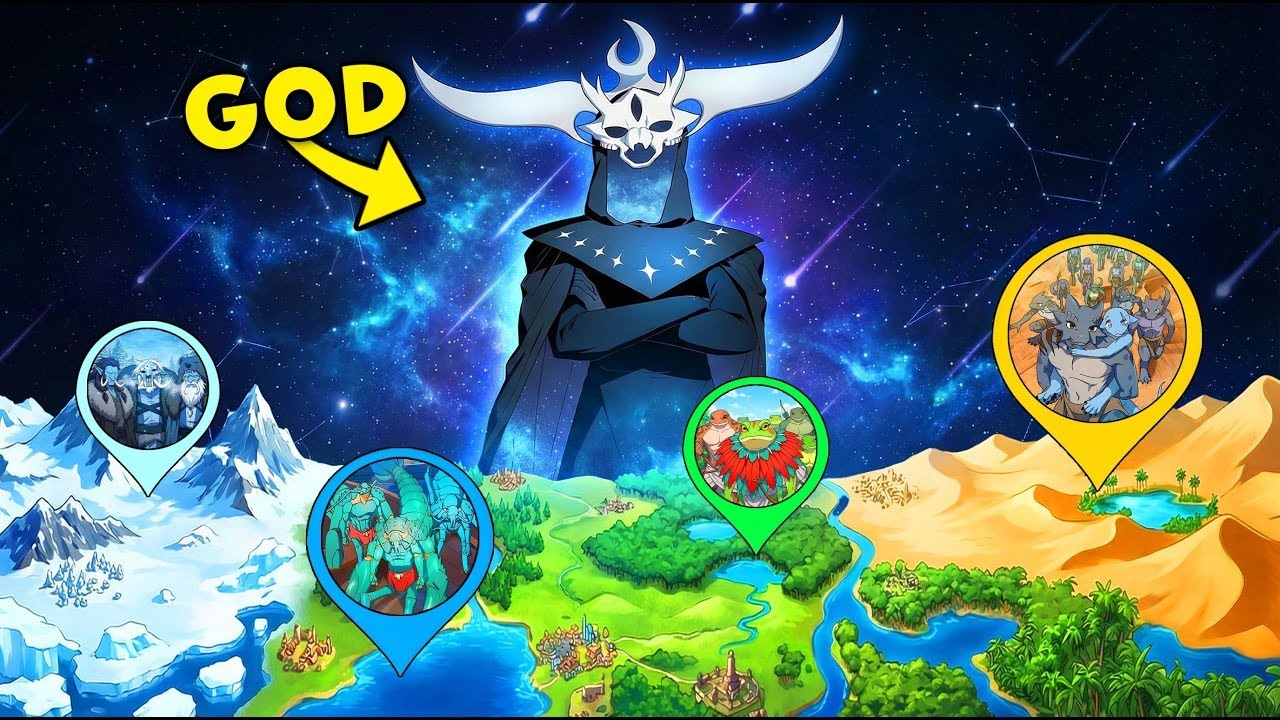 He becomes a God who Rules an Entire Civilization of Lizardmen! Manhwa ...
