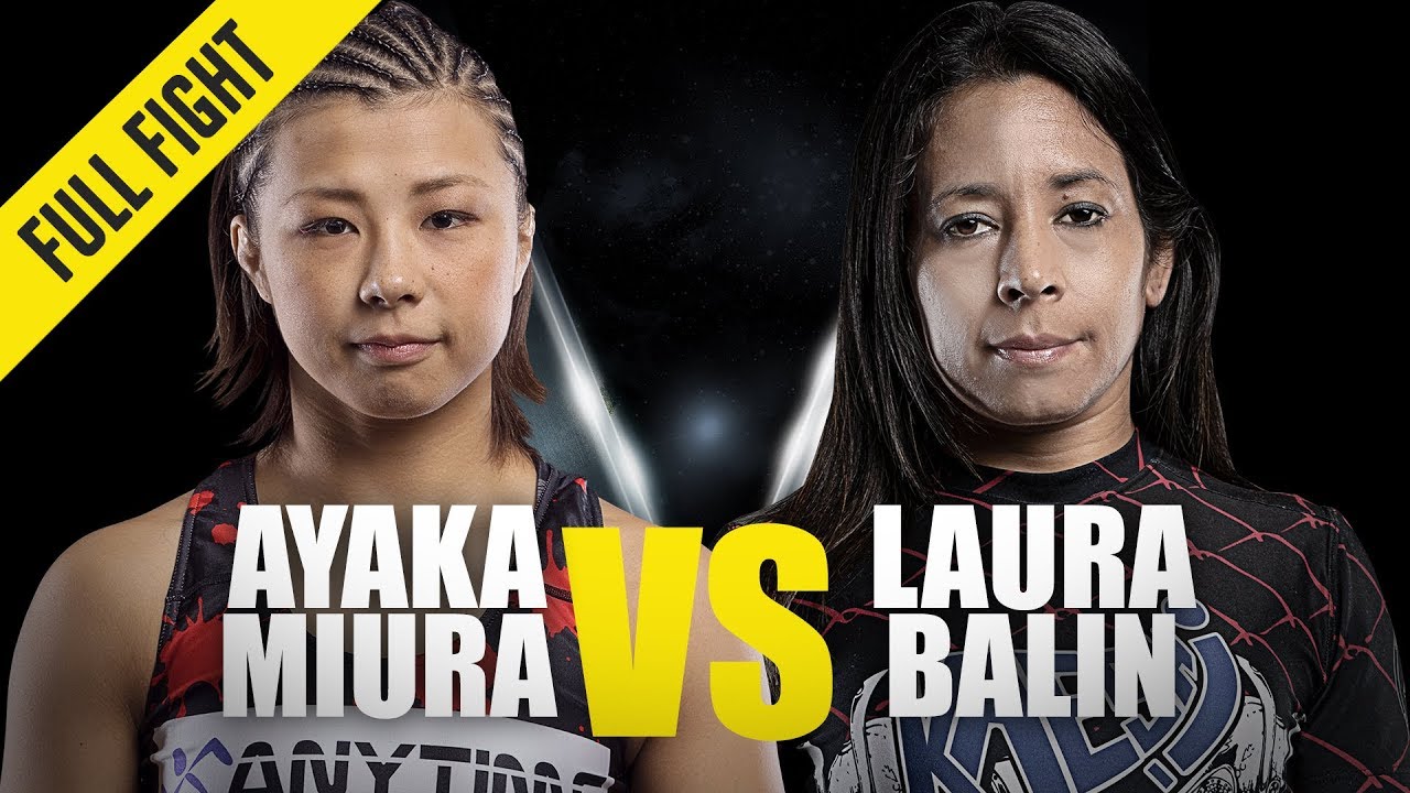 Ayaka Miura vs. Laura Balin | ONE Full Fight | Slick Submission | February 2019